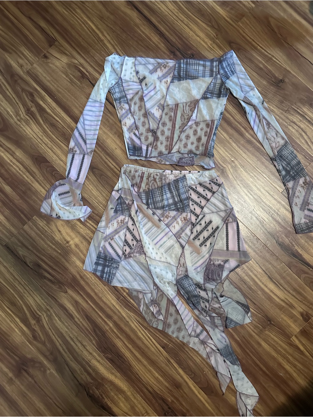 Urban Outfitters Skirt Co-Ord Set